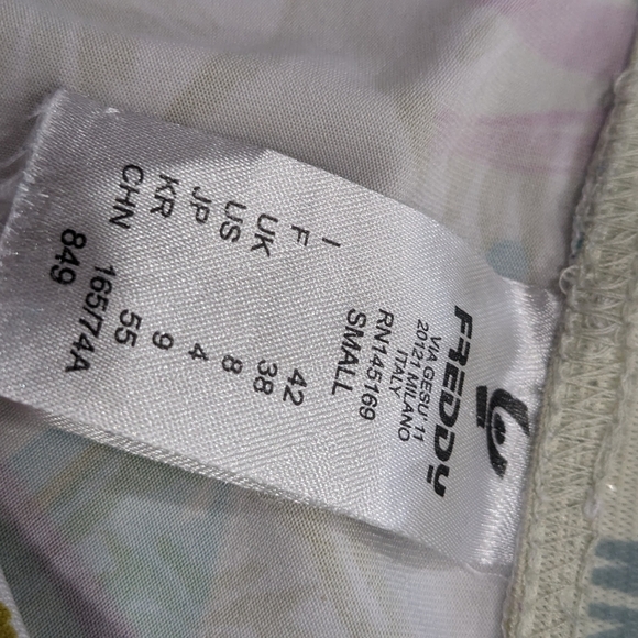 Freddy workout pant, small, multi-color print - Picture 3 of 5